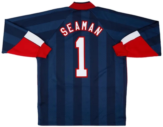 Umbro 1998-99 England GK Shirt Seaman #1 - 9/10 - (L)
