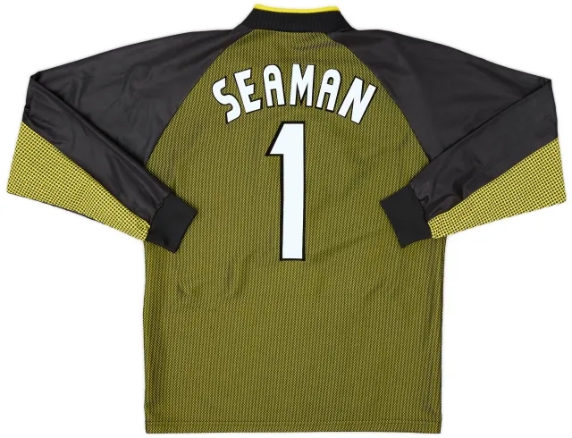 Umbro 1998-99 England GK Shirt Seaman #1 - 9/10 - (L)