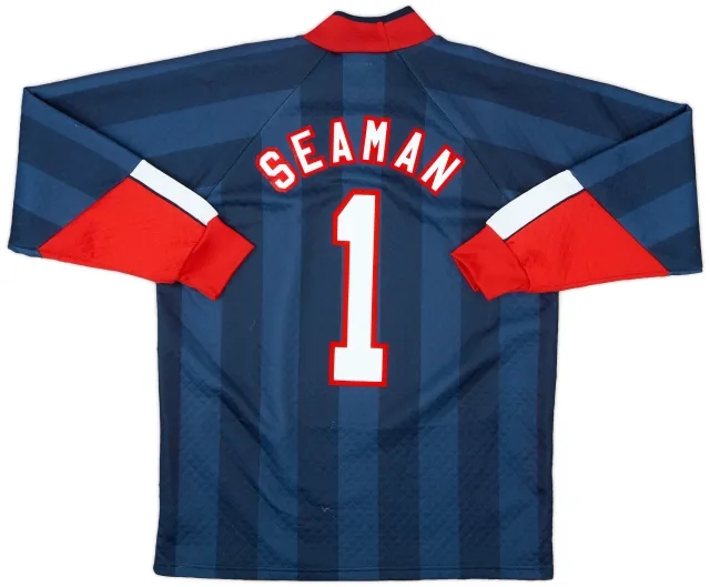 Umbro 1998-99 England GK Shirt Seaman #1 - 9/10 - (M)