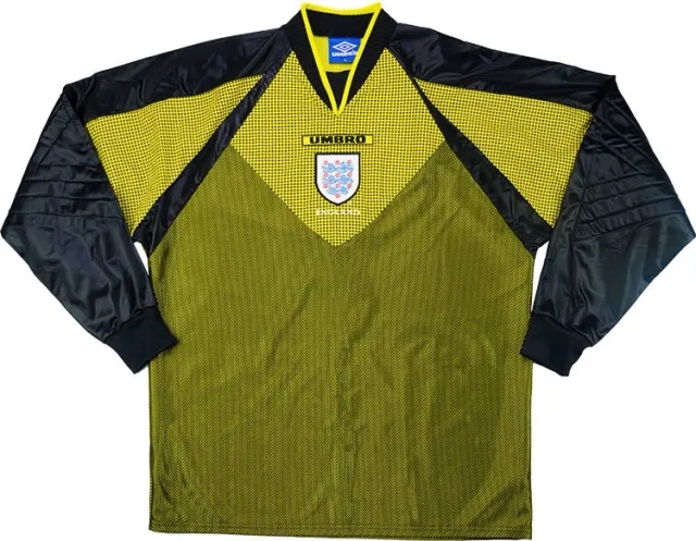 Umbro 1998-99 England GK Shirt - 8/10 - (Y)