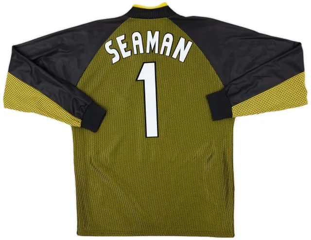Umbro 1998-99 England GK Shirt Seaman #1 - 9/10 - (M)