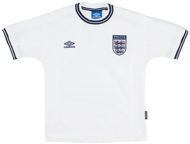 Umbro 1999-01 England Home Shirt - 6/10 - (Y)
