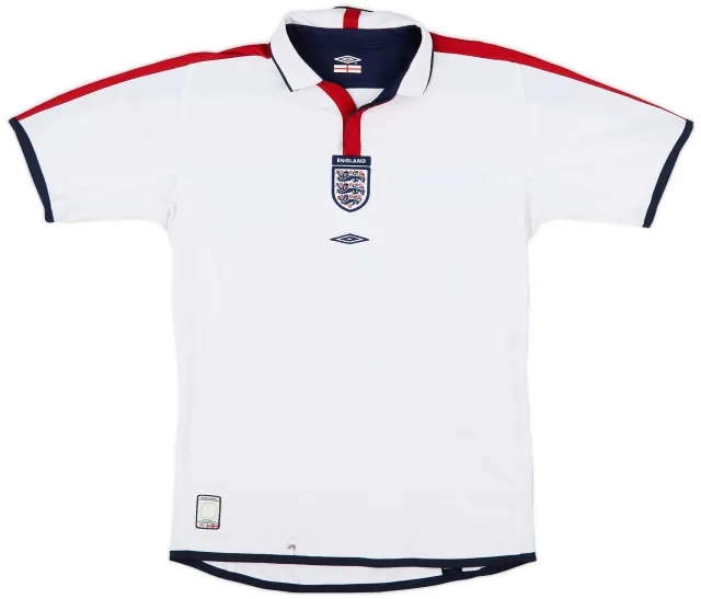 Umbro 2003-05 England Home Shirt - 5/10 - (XL.Boys)