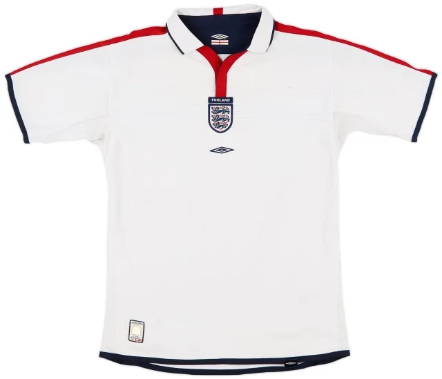 Umbro 2003-05 England Home Shirt - 5/10 - (XL.Boys)