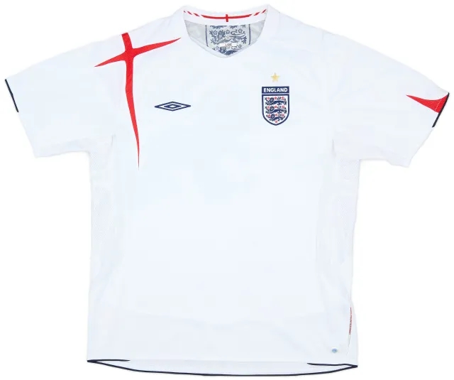 Umbro 2005-07 England Home Shirt #6 - 7/10 - (XL)