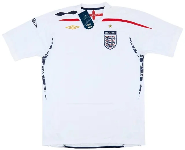 Umbro 2007-09 England Home Shirt (L)