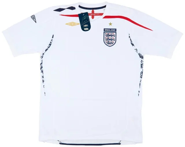 Umbro 2007-09 England Home Shirt (L)