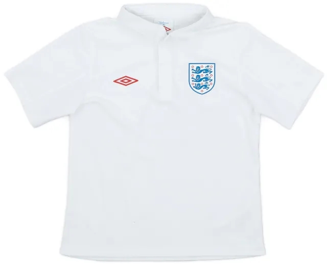Umbro 2009-10 England Home Shirt - 6/10 - (S.Boys)