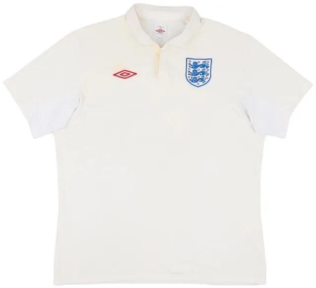 Umbro 2009-10 England Home Shirt - 3/10 - (L)