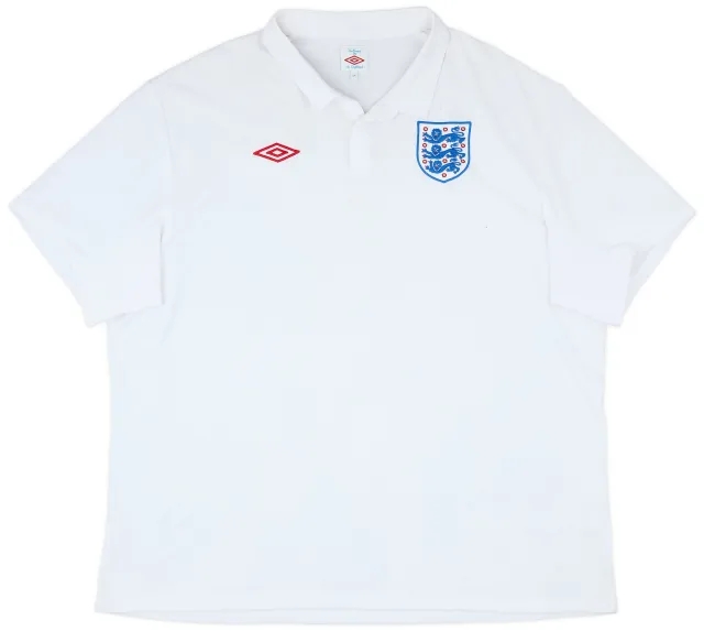 Umbro 2009-10 England Home Shirt - 8/10 - (3XL)
