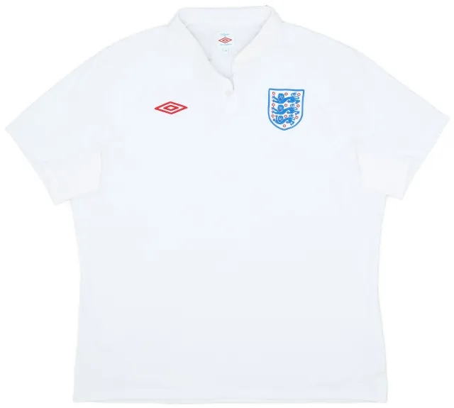 Umbro 2009-10 England Home Shirt - 5/10 - (3XL)