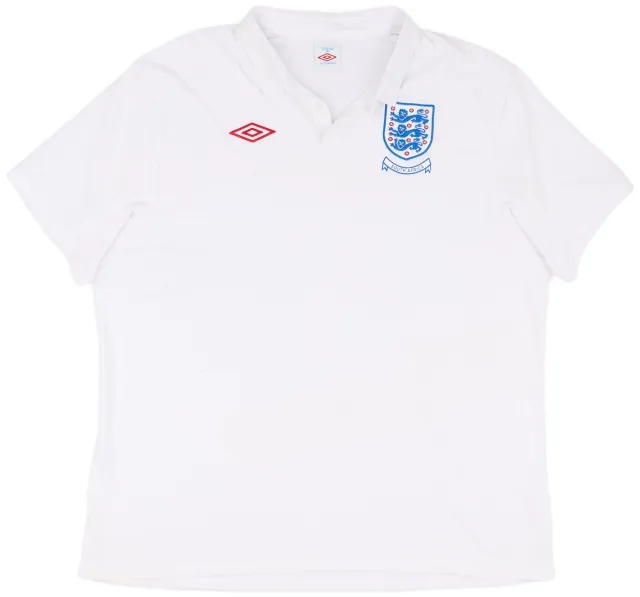 Umbro 2009-10 England 'South Africa' Home Shirt - 7/10 - (3XL)