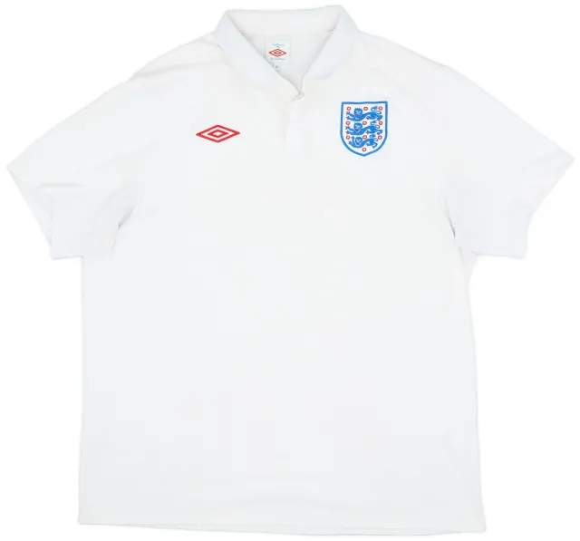 Umbro 2009-10 England Home Shirt - 5/10 - (XXL)