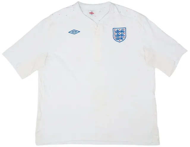 Umbro 2010-11 England Home Shirt - 6/10 - (XXL)