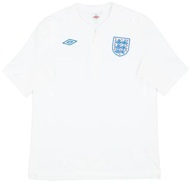 Umbro 2010-11 England Home Shirt - 7/10 - (L)