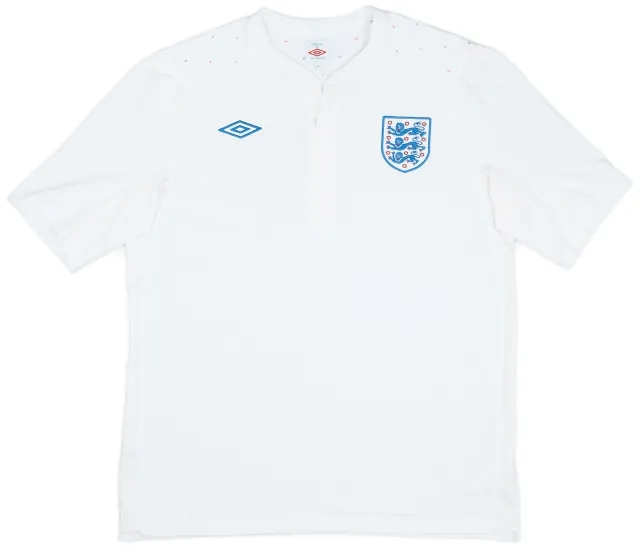 Umbro 2010-11 England Home Shirt - 7/10 - (XL)