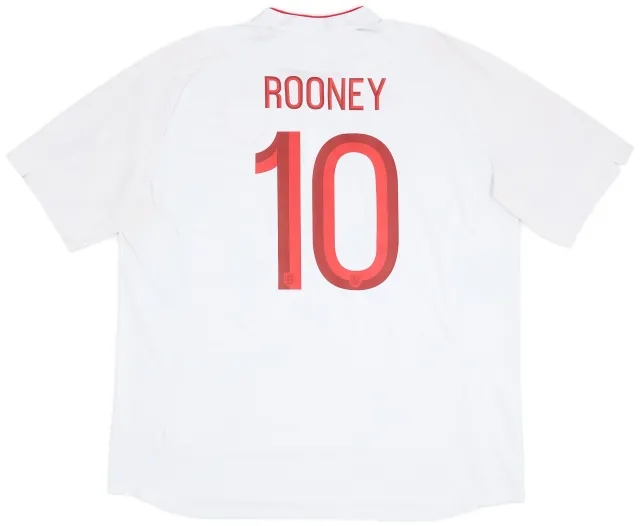 Umbro 2012-13 England Home Shirt - 9/10 - (3XL)