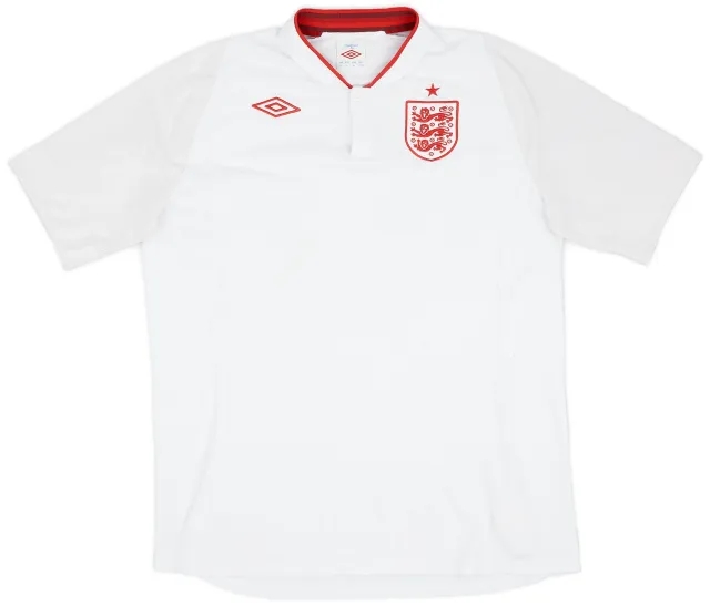 Umbro 2012-13 England Home Shirt - 8/10 - (L)
