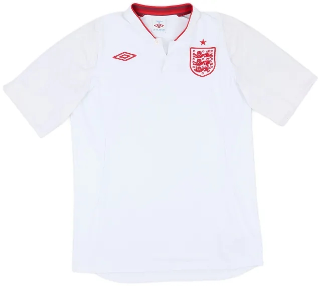 Umbro 2012-13 England Home Shirt - 6/10 - (M)