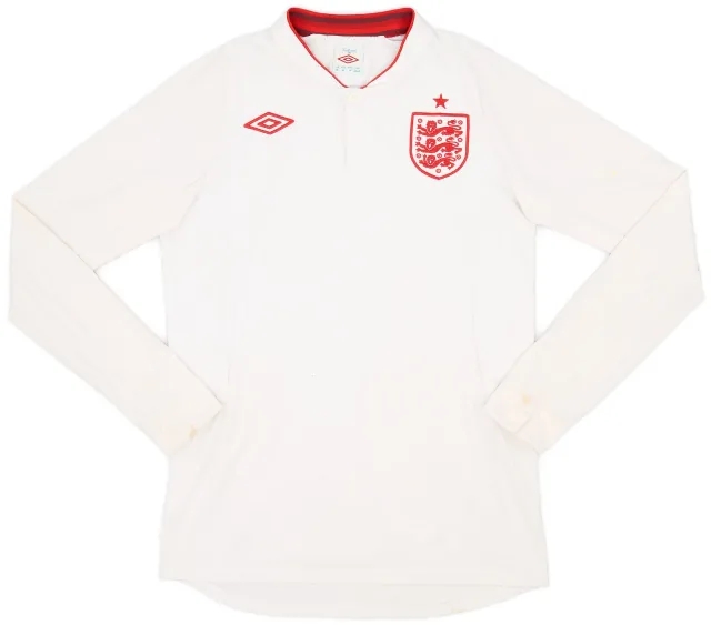 Umbro 2012-13 England Home Shirt - 7/10 - (S)