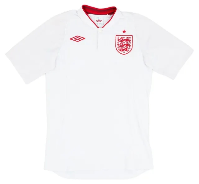 Umbro 2012-13 England Home Shirt - 6/10 - (S)