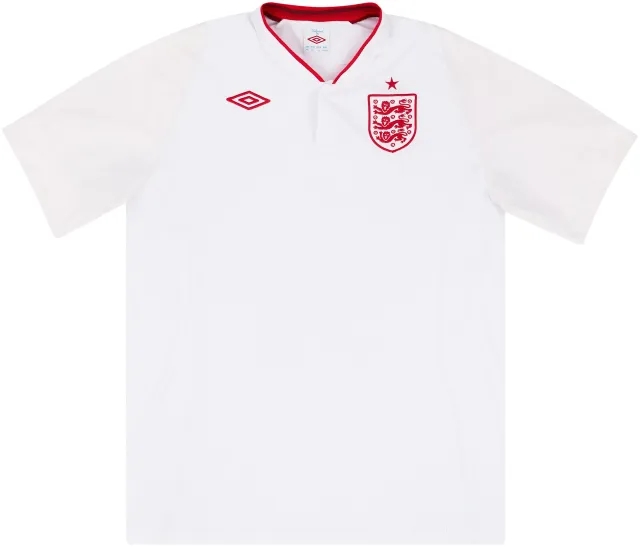 Umbro 2012-13 England Home Shirt - 8/10 - (L)