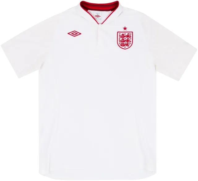 Umbro 2012-13 England Home Shirt - 7/10 - (XL)