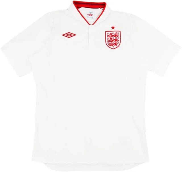 Umbro 2012-13 England Home Shirt - 6/10 - (L)