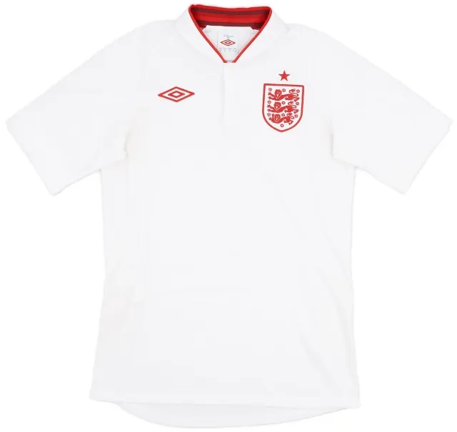 Umbro 2012-13 England Home Shirt - 8/10 - (S)