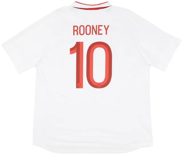 Umbro 2012-13 England Home Shirt Rooney #10 (XXL)