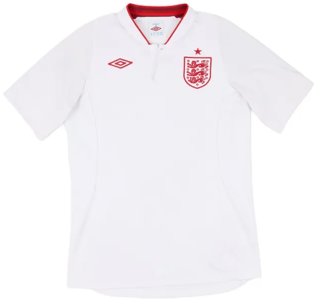 Umbro 2012-13 England Home Shirt - 8/10 - (M)