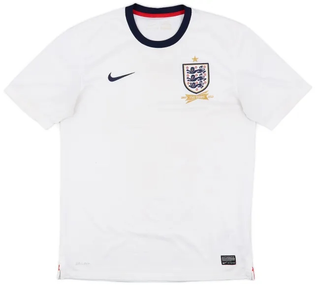 Nike 2013 England 150th Anniversary Home Shirt - 5/10 - (M)
