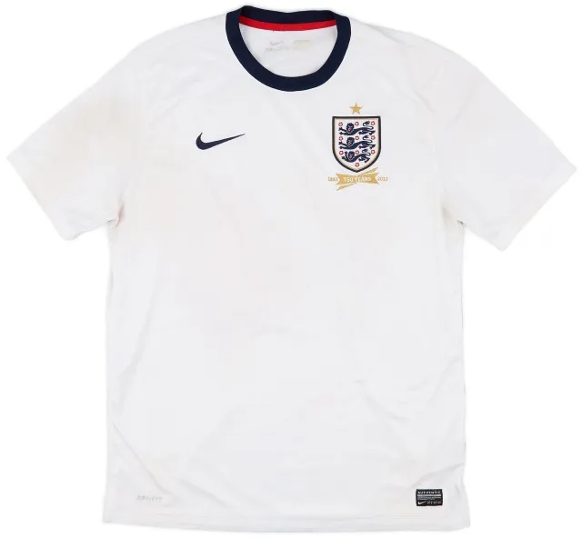 Nike 2013 England 150th Anniversary Home Shirt - 4/10 - (L)