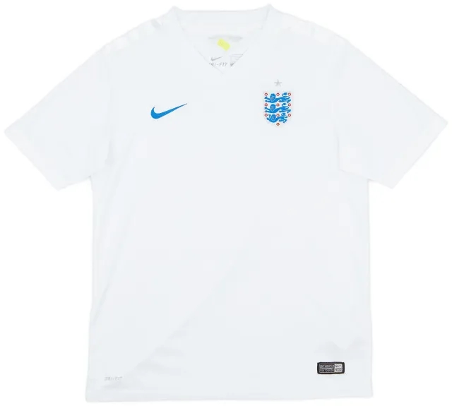 Nike 2014-15 England Home Shirt - 6/10 - (XL.Boys)