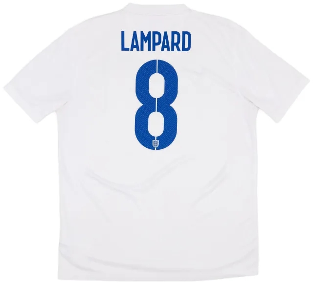 Nike 2014-15 England Home Shirt Lampard #8 - 7/10 - (L)