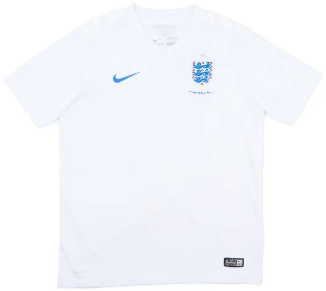 Nike 2014-15 England Home Shirt - 6/10 - (XL.Boys)
