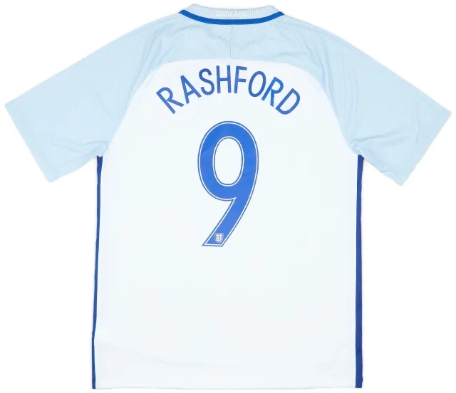 Nike 2016-17 England Home Shirt Rashford #9 (L)