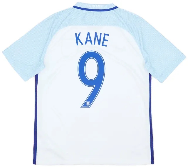 Nike 2016-17 England Home Shirt Kane #9 - 8/10 - (M)