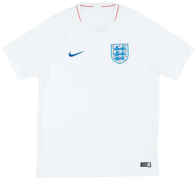 Nike 2018-19 England Home Shirt - 8/10 - (L)