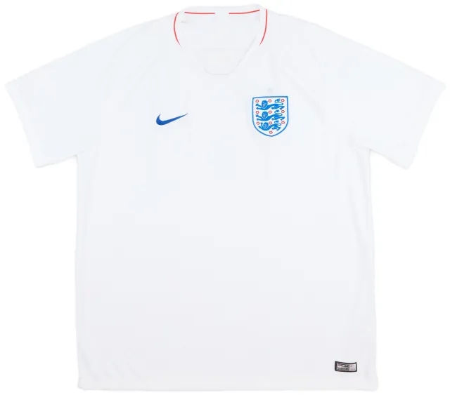 Nike 2018-19 England Home Shirt - 7/10 - (XXL)