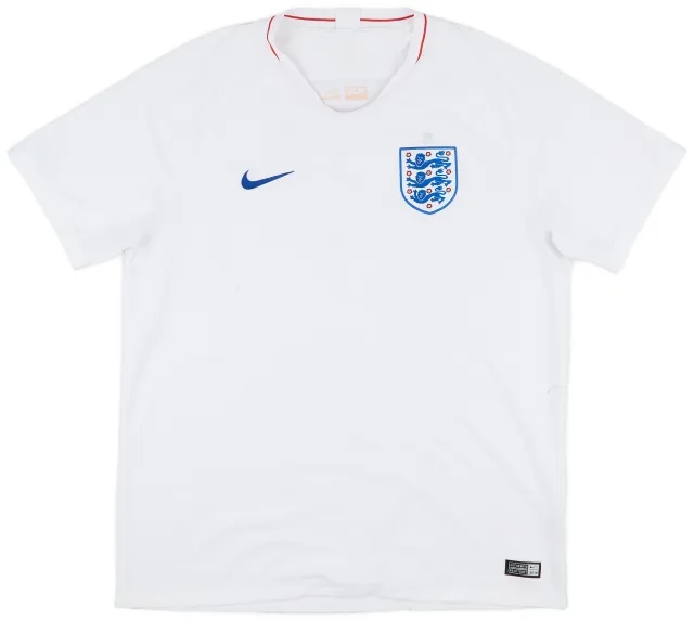 Nike 2018-19 England Home Shirt - 6/10 - (XL)