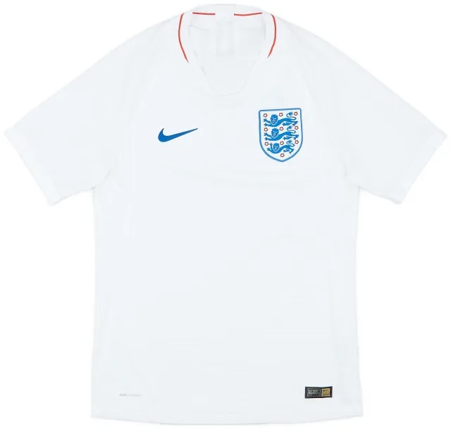 Nike 2018-19 England Authentic Home Shirt - 8/10 - (S)