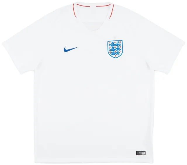 Nike 2018-19 England Home Shirt - 9/10 - (XL)