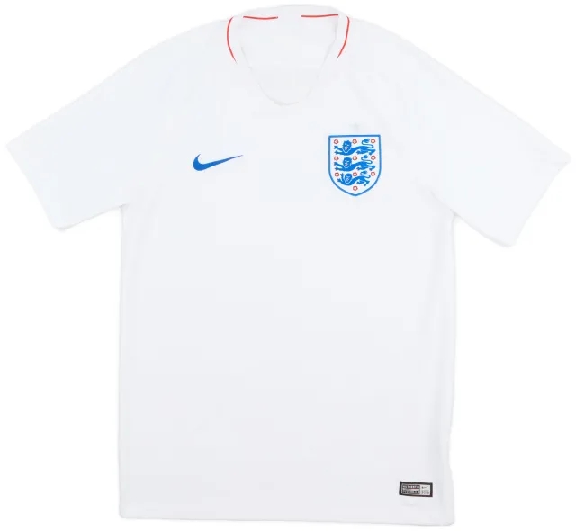 Nike 2018-19 England Home Shirt - 8/10 - (M)