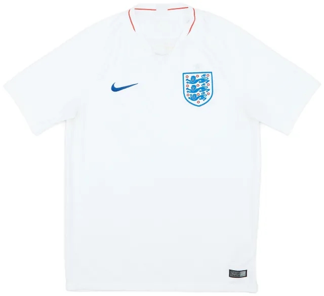 Nike 2018-19 England Home Shirt - 9/10 - (M)