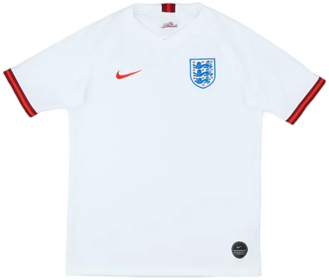 Nike 2019 England Lionesses Home Shirt - 7/10 - (XL.Boys)