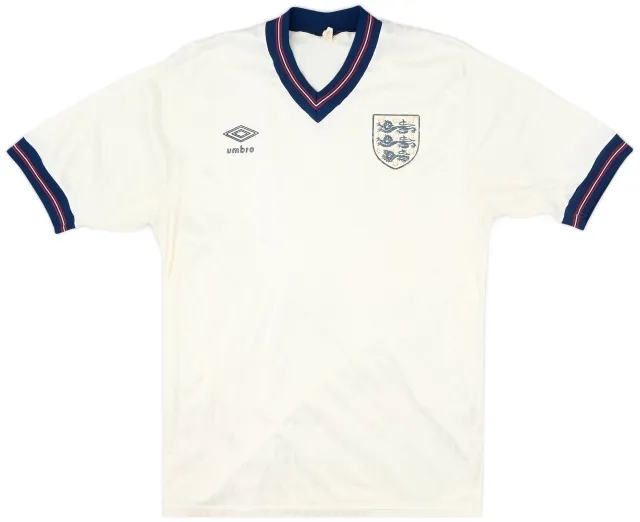Umbro 1984-87 England Home Shirt - 7/10 - (M)