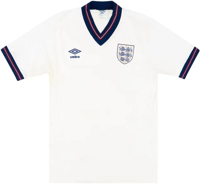 Umbro 1984-87 England Home Shirt - 8/10 - (M)
