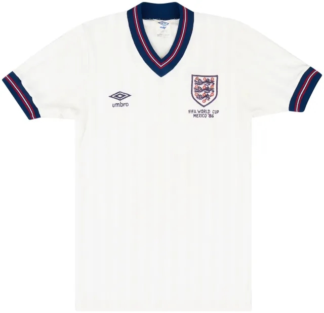 Umbro 1986 England World Cup Home Shirt - 6/10 - (S)