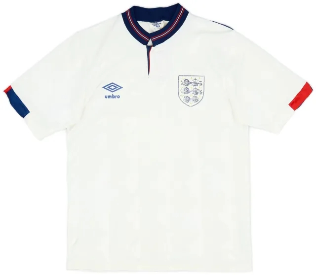Umbro 1987-90 England Home Shirt - 5/10 - (S)